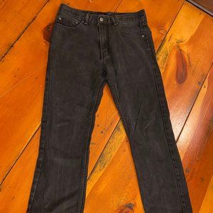 Vintage Levi's 505 Black Jeans 33 x 30